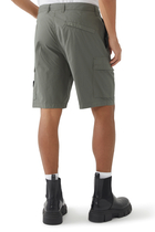 Regular Fit Cargo Bermuda Shorts